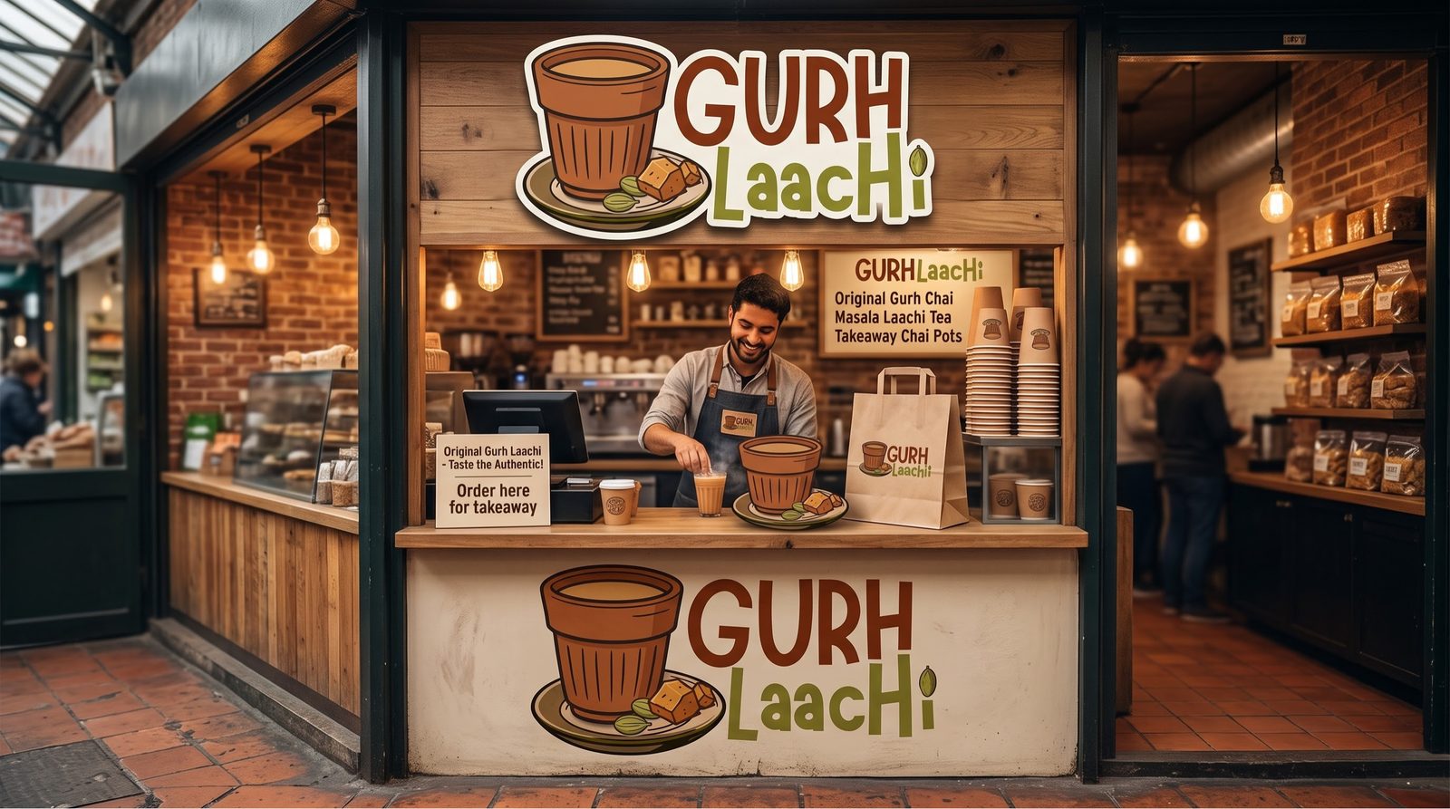Gurh Laachi takeaway kiosk